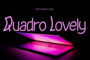 Quadro Lovely Font Download