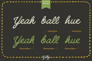 Gilly Script Font Download