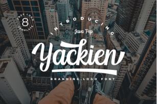 Yackien // Logo Font Font Download
