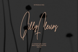 Gilly Fleurs Font Download