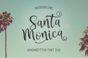 Santa Monica Font Download