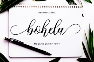 Bohela Script Font Download