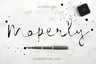 Moperly Script Font Download