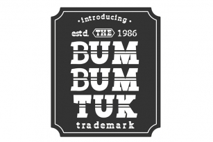 Bumbumtuk Font Download