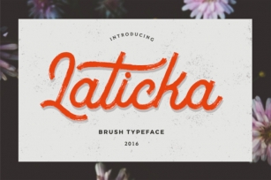 Laticka Brush Script Font Download
