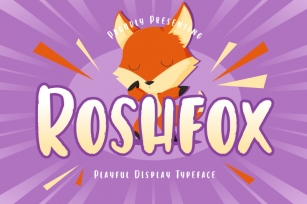 Roshfox Playful Display Font Download