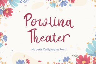 Powlina Theater Font Download