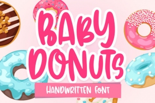 Baby Donuts Font Download