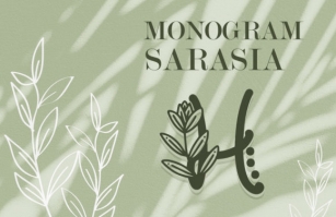 Monogram Sarasia Font Download