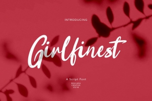 Girlfinest Script Font Download