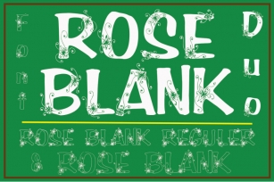 Roseblank Font Download