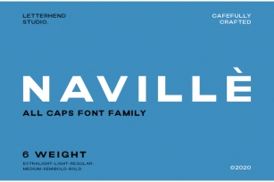 Navill Family - 6 Fonts Font Download