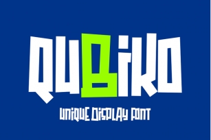 Qubiko Font Download