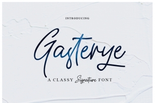 Gasterye Script Font Download