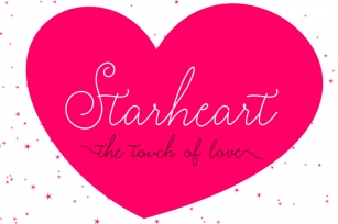 Starheart Script Font Download