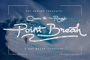 Point Break - Clean And Rough Font Download