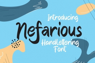 Web Nefarious Font Download