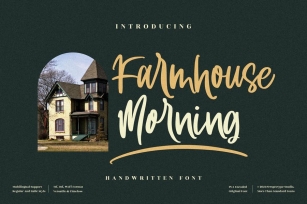 Farmhouse Morning Handwritten LS Font Download