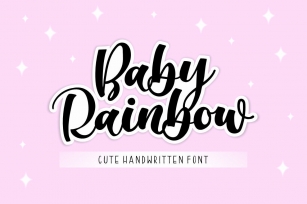 Baby Rainbow Font Download