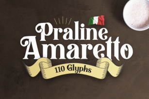 Praline Amaretto - Vintage Font Font Download