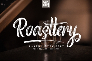 Roasttery - Handwritten Font Font Download