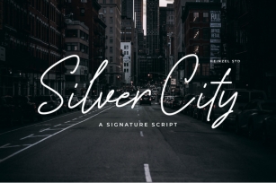 Silver City Font Download