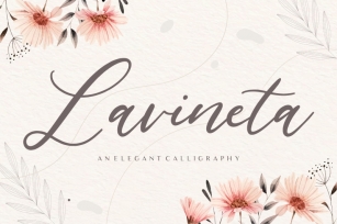 Lavineta Elegant Calligraphy Font Font Download