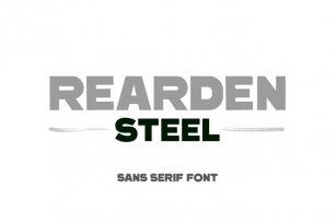 Rearden Steel Font Font Download