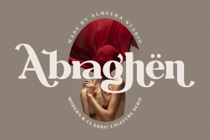 Abraghen | Ligature Serif Font Download