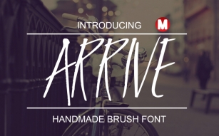 Arrive Font Download