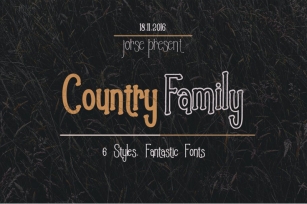 Country Family  Font Download