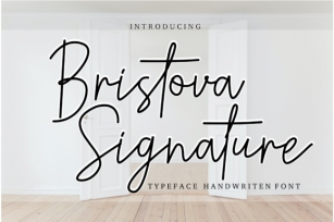 Bristova Signature Font Download