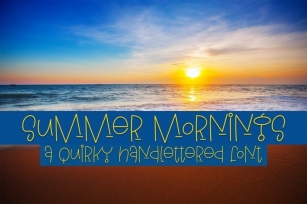 Web Summer Mornings Font Download
