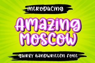 Amazing Moscow Font Download
