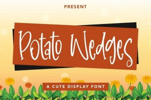 Web PotatoWedges Font Download