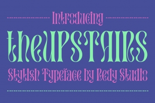 theUpstairs Font Download