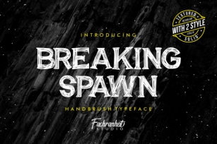 Breaking Spawn Font Download