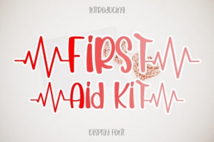 First Aid Kit Font Download