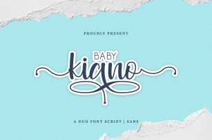 Baby Kiano Duo Font Download