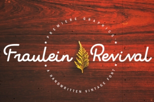 Fraulein Revival Typeface Font Download