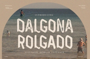 DALGONA ROLGADO ! Font Download