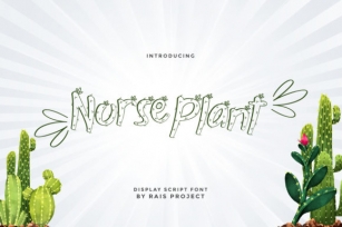 Nurse Plant Font Download