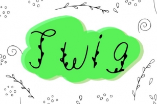 Twig Font Download