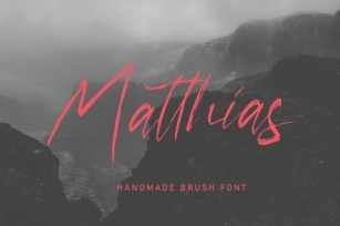 Matthias Brush Script Font Font Download