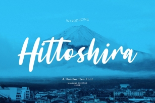 Hittoshira Handwritten Script Font Download
