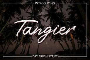Tangier Script Font Download