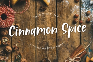 Cinnamon Spice - Handwritten Font Font Download
