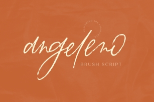 Angeleno Brush Script Font Download