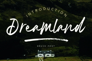 Dreamland | Brush Font Font Download