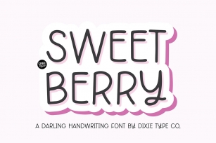 SWEET BERRY Handwriting Font Download